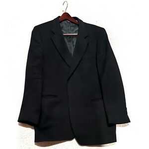 Black Cashmere Blazer Jacket